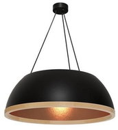 Chandelier on Cable MAXIM 3xE27/60W/230V Black - Chandelier