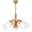 Chain TULIPAN 5xE27/60W/230V Oak