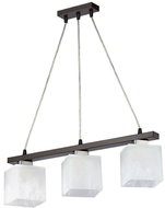 Jupiter 1097 - PO 3 - Chandelier POLA 3xE27/60W/230V Wooden - Chandelier