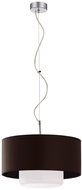 JUPITER 1117-AV1 - Hanging Lamp AVEO 1xE27/60W Wooden White Glass - Chandelier