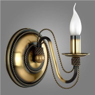 Kemar P/K/1 - Wall Lamp PRETO 1xE14/60W/230V - Wall Lamp