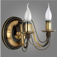 Kemar P/K/1 - Wall Lamp PRETO 2xE14/60W/230V - Wall Lamp
