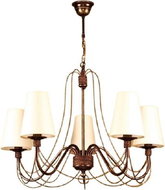 Kemar P/5/S - Chandelier PRETO 5xE14/60W/230V - Chandelier