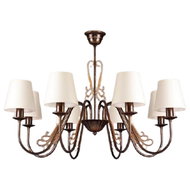 Kemar WN/8/B - Chandelier WINGO 8xE14/60W/230V - Chandelier