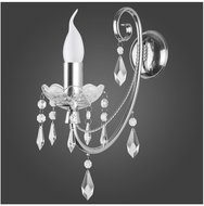 Kemar KN/1/CR - Wall Lamp CRISTAL 1xE14/60W/230V - Wall Lamp