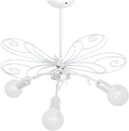Children's Chandelier MOTYL 3xE27/60W White - Chandelier