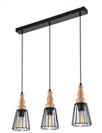 Hanging Chandelier INGRID 3xE27/60W/230V - Chandelier