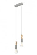 Lustr na lanku SIMON 2xE27/60W/230V - Lustr