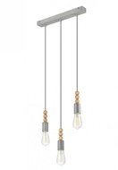 Lustr na lanku SIMON 3xE27/60W/230V - Lustr