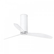 FARO 32034 - Ceiling Fan TUBE FAN White/Clear - Fan