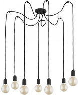 Lustr na lanku QUALLE 7xE27/60W/230V - Lustr