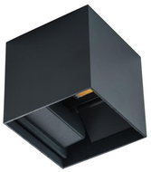 LED Outdoor Wall Lamp REKA LED/7W/230V IP54 Black - Wall Lamp