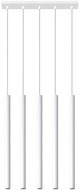 Chandelier on Cable PASTELO 5xG9/40W/230V White - Chandelier