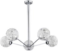 Argon 2072 - LED Chandelier on Rod BELLUNO 5xLED/5W/230V - Chandelier