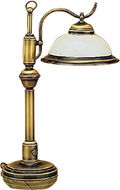 Jupiter 16 - Stolní lampa OPÁL 1xE27/60W/230V/230V - Stolní lampa