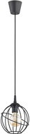 Chandelier on a wire ORBITA BLACK 1xE27/60W/230V - Chandelier