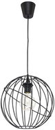 Chandelier on a wire ORBITA BLACK 1xE27/60W/230V - Chandelier