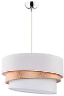 Chandelier on wire TRIO 1xE27/40W/230V gold/white - Chandelier