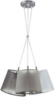 Chandelier on a wire ROSSA 3xE27/40W/230V anthracite/grey - Chandelier