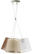 Chandelier on wire ROSSA 3xE27/40W/230V brown - Chandelier