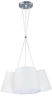 Chandelier on cable ROSSA 3xE27/40W/230V white - Chandelier