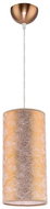 Chandelier on a wire CIGAR 1xE27/40W/230V copper - Chandelier