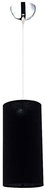 Chandelier on a wire CIGAR 1xE27/40W/230V black - Chandelier
