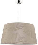Chandelier on a wire TENOR 1xE27/40W/230V 60 cm brown/leaves - Chandelier