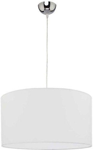 Chandelier on cable ALTO 1xE27/40W/230V white - Chandelier - Main image