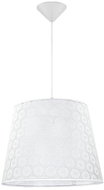 Chandelier on cable SYMPHONY 1xE27/40W/230V white - Chandelier