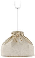 Chandelier on wire ECO 1xE27/40W/230V beige - Chandelier