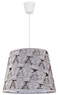 Chandelier on a wire POP 1xE27/40W/230V wool grey - Chandelier