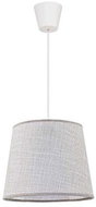 Chandelier on a wire SOLO 1xE27/40W/230V grey - Chandelier