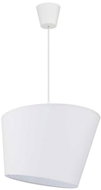 Chandelier on wire REGGAE 1xE27/40W/230V white - Chandelier