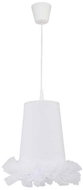 Children's chandelier BALLET 1xE27/40W/230V white - Chandelier