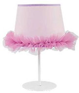 Children's Table Lamp BALLET 1xE14/40W/230V Pink - Table Lamp