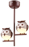 Children's ceiling light 2xG9/6W/230V owl - Chandelier