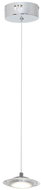 LED chandelier on wire ELLIPSE LED/5W/230V chrome - Chandelier