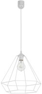 Chandelier ALMA 1xE27/60W/230V white - Chandelier