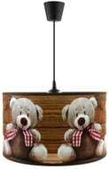 Chandelier on wire BEARS 1xE27/60W/230V - Chandelier