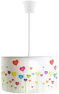 Chandelier on a wire HEARTS 1xE27/60W/230V - Chandelier