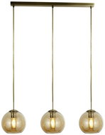 Searchlight - Chandelier on a wire PENDANT 3xE27/40W/230V gold - Chandelier