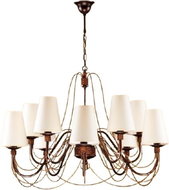 Kemar P/10/S - Chandelier PRETO 10xE14/60W/230V - Chandelier