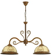 Kemar VE/2 - Chandelier VERDA 2xE27/60W bronze - Chandelier