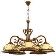 Kemar VE/5 - Chandelier VERDA 5xE27/60W Bronze - Chandelier