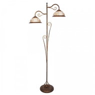 Kemar VE/LS - Floor lamp VERDA 2xE27/60W bronze - Floor Lamp