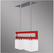 Kemar SG/2/R/K - Suspension luminaire SANGA 2xE14/60W/230V - Chandelier