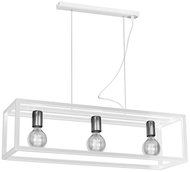 Chandelier on a cable CAGE 3xE27/60W/230V - Chandelier