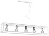 CAGE 5xE27/60W/230V cable operated chandelier - Chandelier