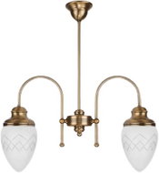 Kemar RI/2 - Chandelier RINAMA 2xE27/60W/230V - Chandelier